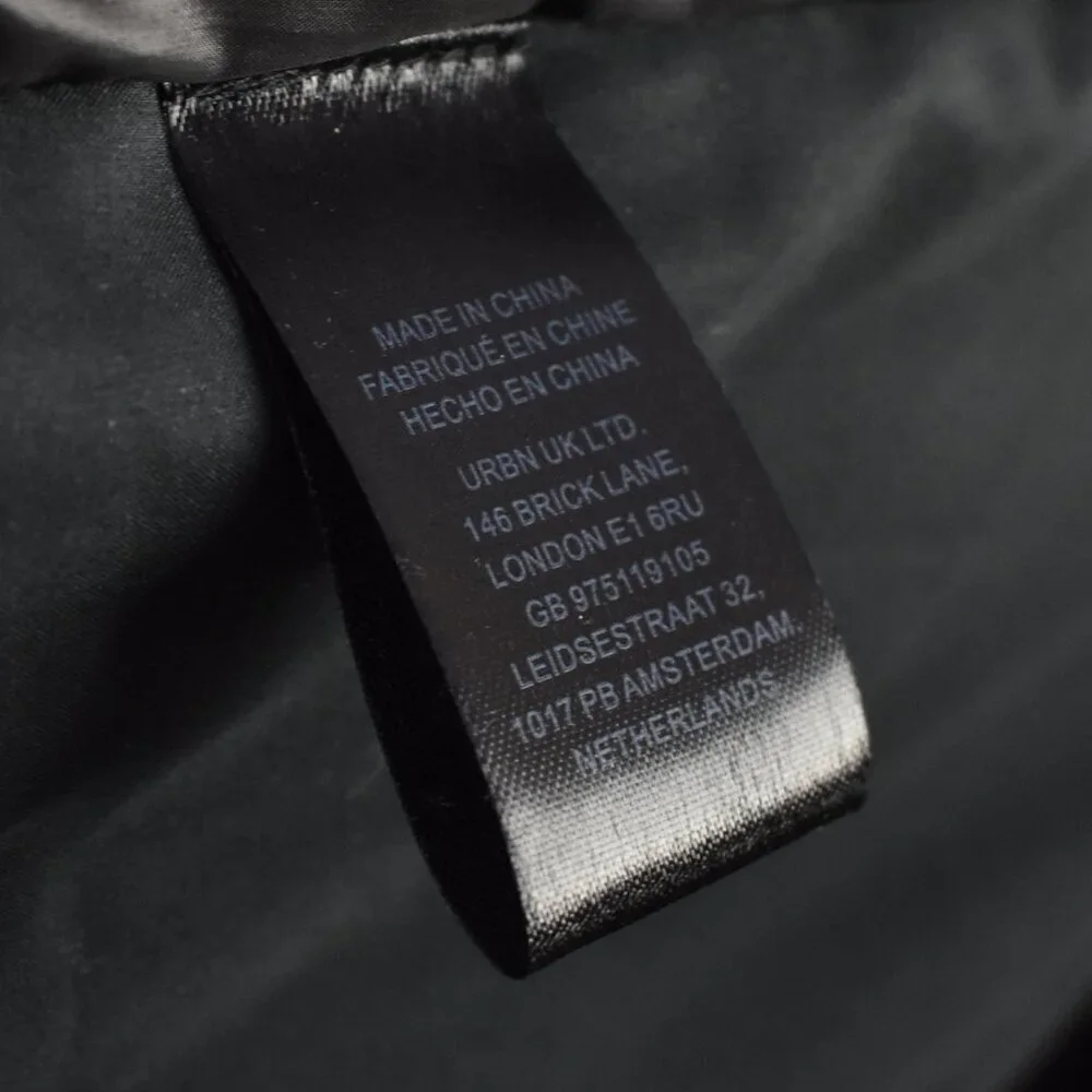 Pilcro Packable Puffer Vest Side Tie Black - One Size - Picture 9 of 9